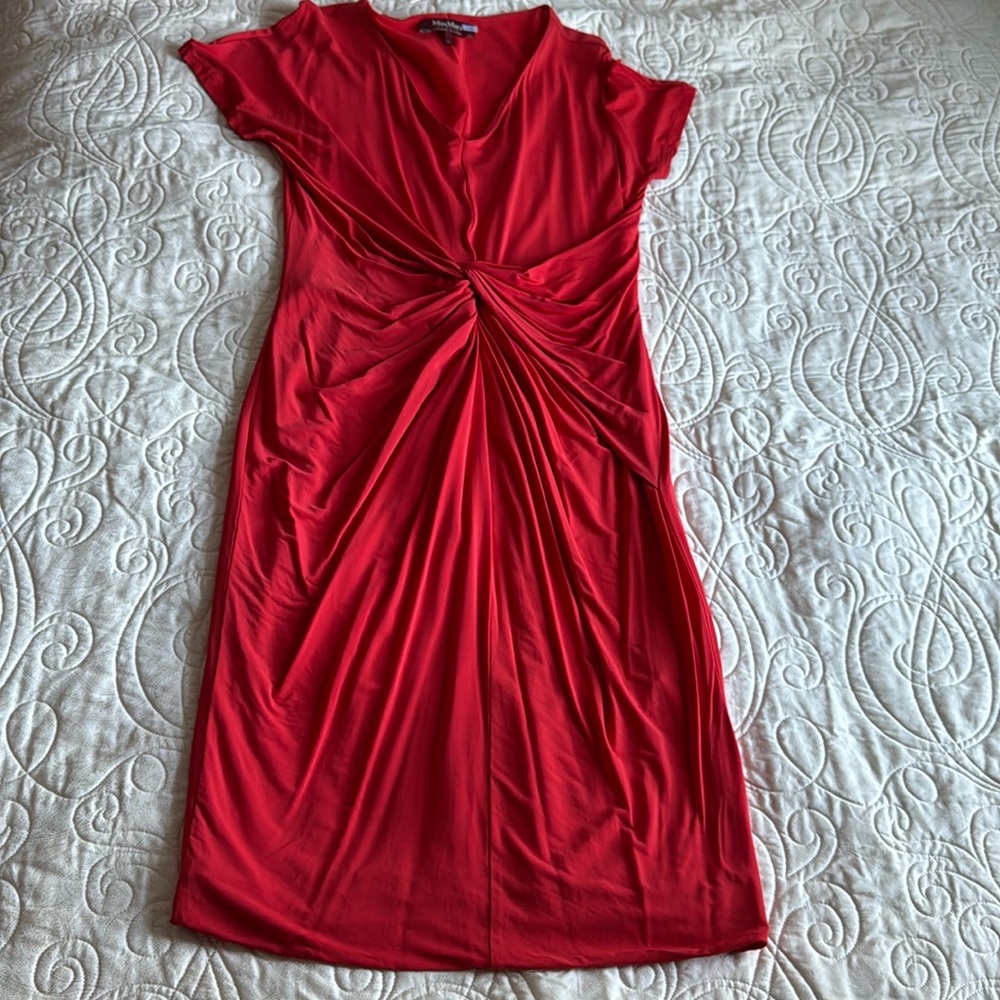 Max Mara Studio dress in Orange. Size Large.